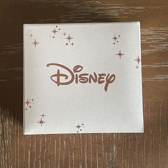 Disney's Minnie Mouse Rose Gold Tone Crystal Necklace - Picture 2 of 6